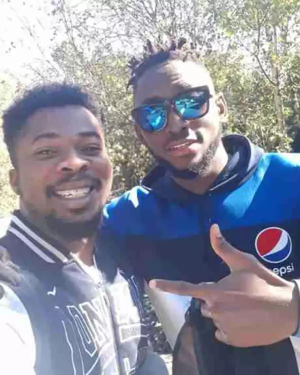 BBNaija: Miracle, Nina And Tobi Pictured In South Africa This Morning
